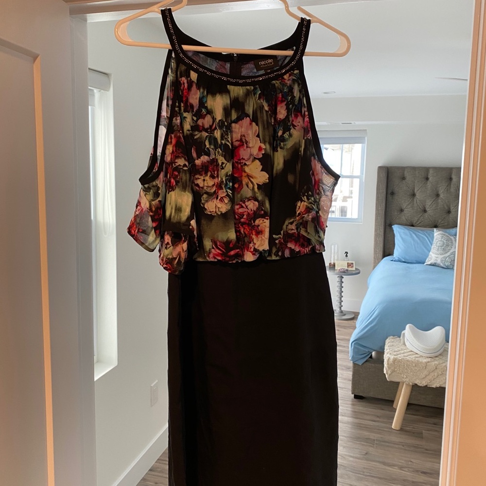 Off the shoulder floral dress